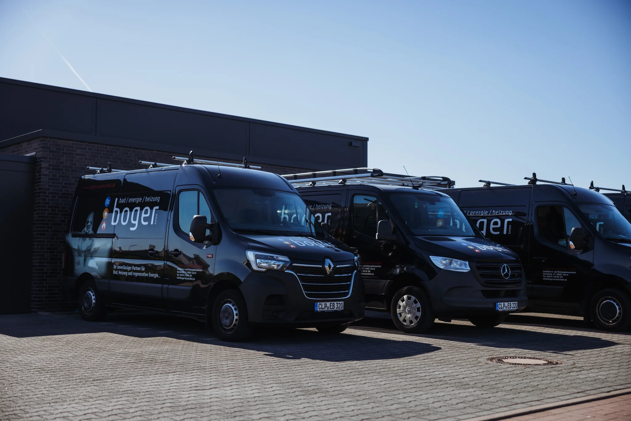 Boger Haustechnik Service-Fahrzeuge
